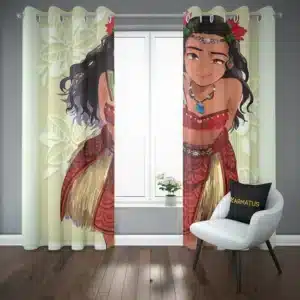 پرده پانچ طرح موانا Moana