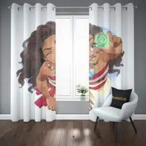 پرده پانچ طرح موانا Moana