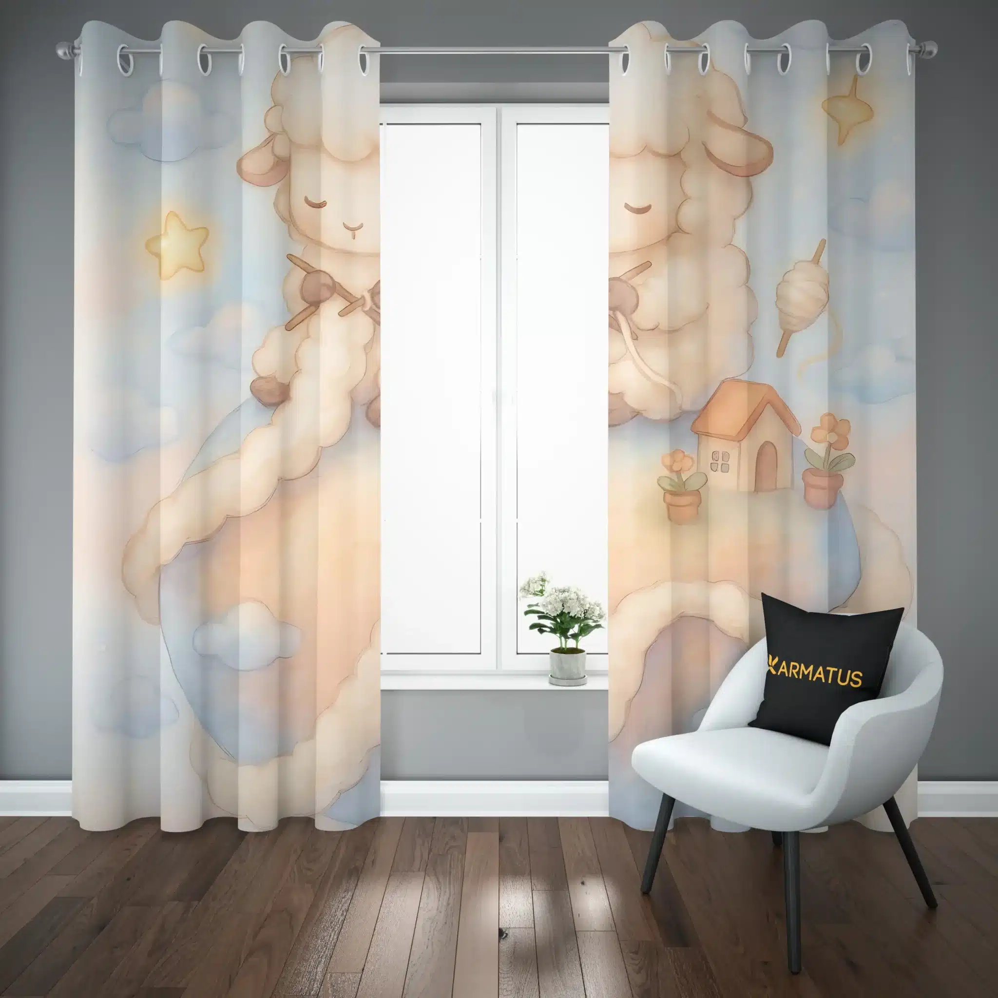 پرده پانچ طرح حیوانات پاستیلی Pastel Animals کد 5 3,499,000&Nbsp;تومان &Ndash; کارماتوس پرده پانچ طرح حیوانات پاستیلی Pastel Animals