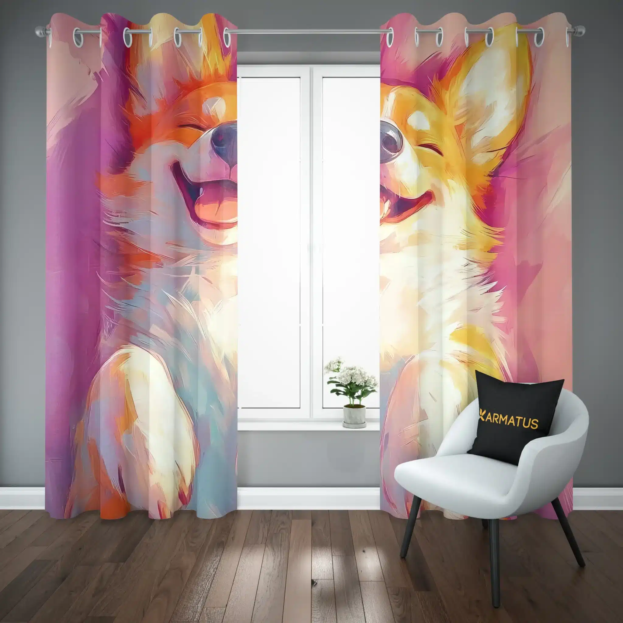 پرده پانچ طرح حیوانات پاستیلی Pastel Animals کد 6 3,499,000&Nbsp;تومان &Ndash; کارماتوس پرده پانچ طرح حیوانات پاستیلی Pastel Animals