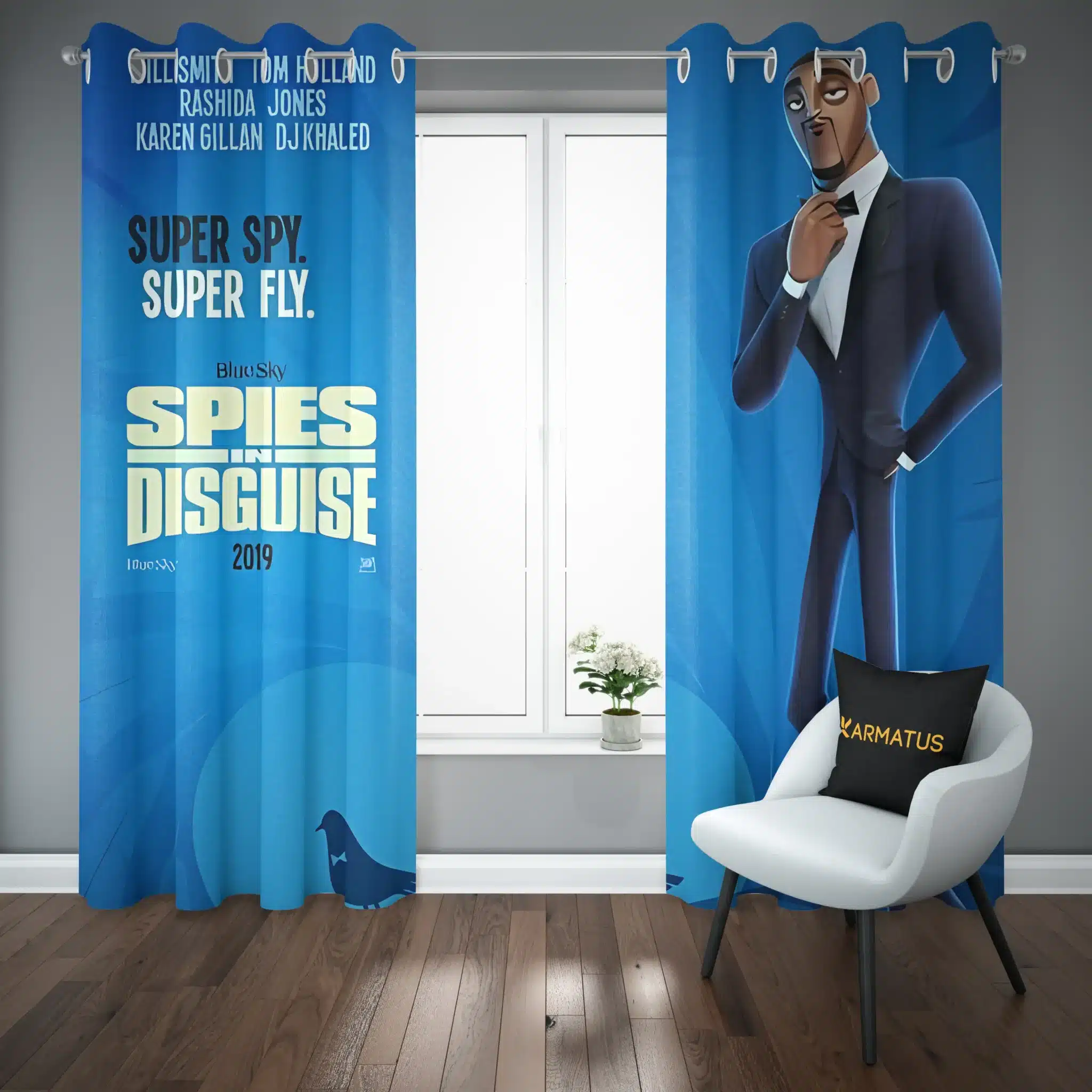 پرده پانچ طرح جاسوسان نامحسوس Spies In Disguise کد 10 3,499,000&Nbsp;تومان &Ndash; کارماتوس پرده پانچ طرح جاسوسان نامحسوس Spies In Disguise