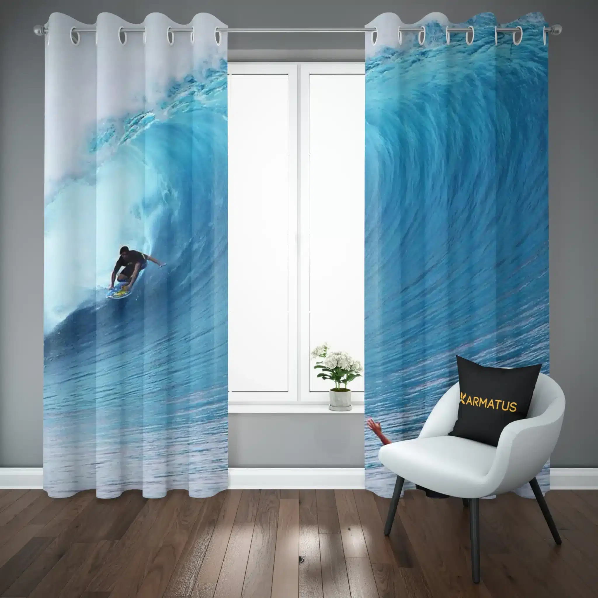 پرده پانچ طرح موج سواری Surfing Vibes کد 10 3,499,000&Nbsp;تومان &Ndash; کارماتوس پرده پانچ طرح موج سواری Surfing Vibes