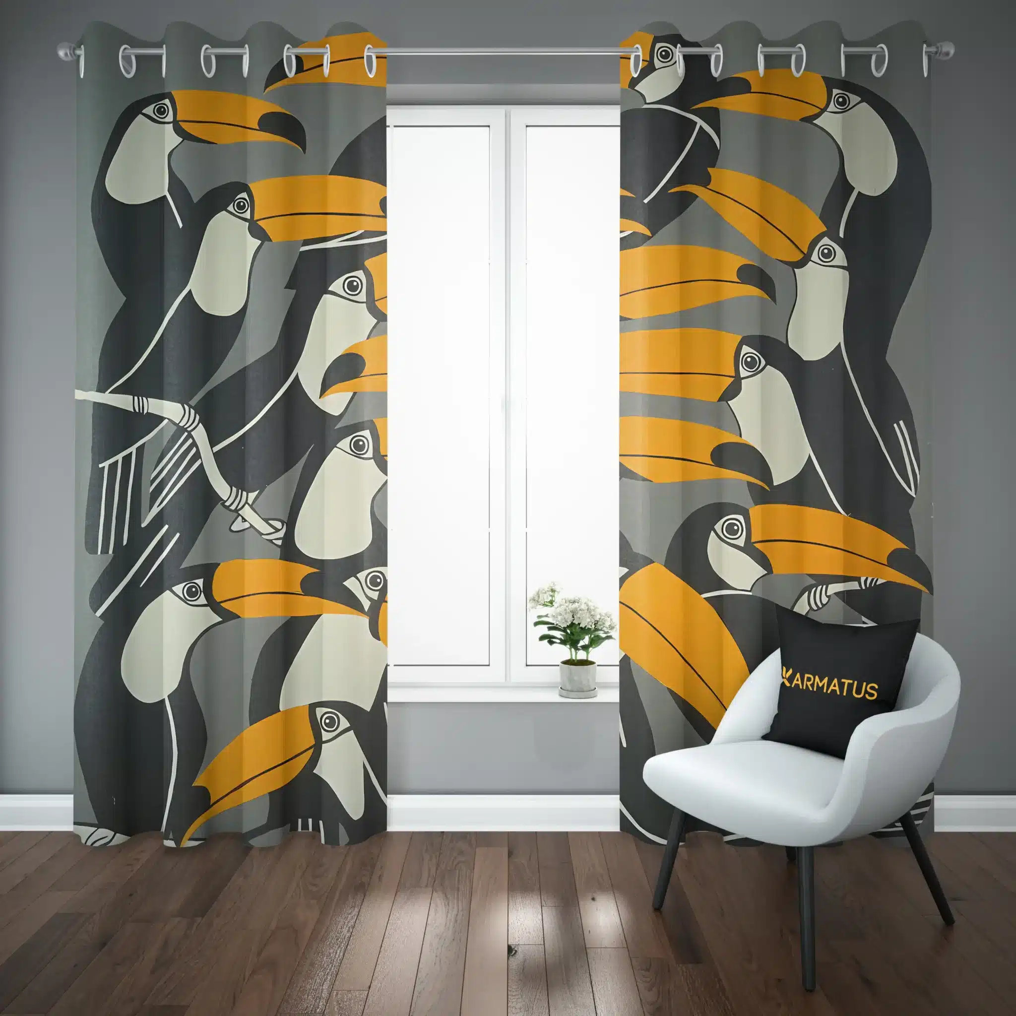 پرده پانچ طرح پرنده های استوایی Tropical Birds کد 5 3,499,000&Nbsp;تومان &Ndash; کارماتوس پرده پانچ طرح پرنده های استوایی Tropical Birds