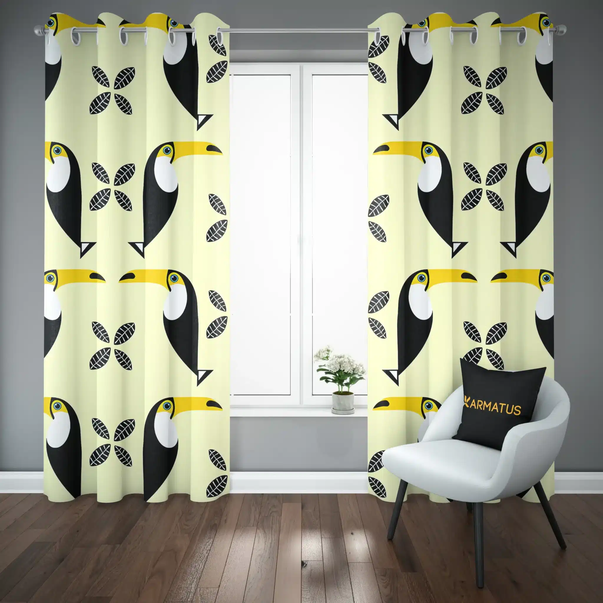 پرده پانچ طرح پرنده های استوایی Tropical Birds کد 8 3,499,000&Nbsp;تومان &Ndash; کارماتوس پرده پانچ طرح پرنده های استوایی Tropical Birds