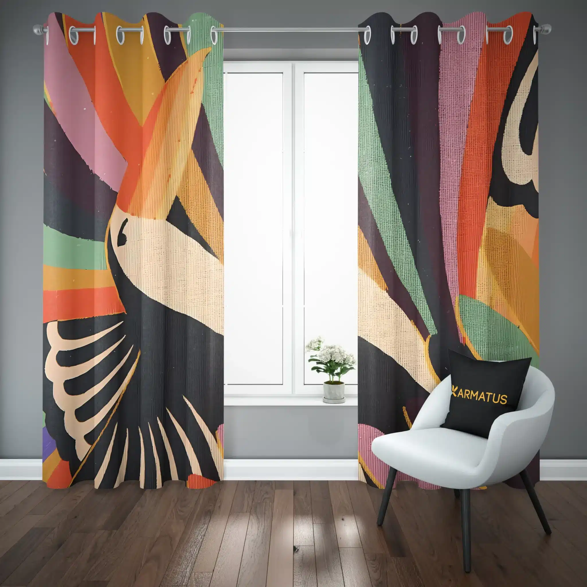 پرده پانچ طرح پرنده های استوایی Tropical Birds کد 9 3,499,000&Nbsp;تومان &Ndash; کارماتوس پرده پانچ طرح پرنده های استوایی Tropical Birds