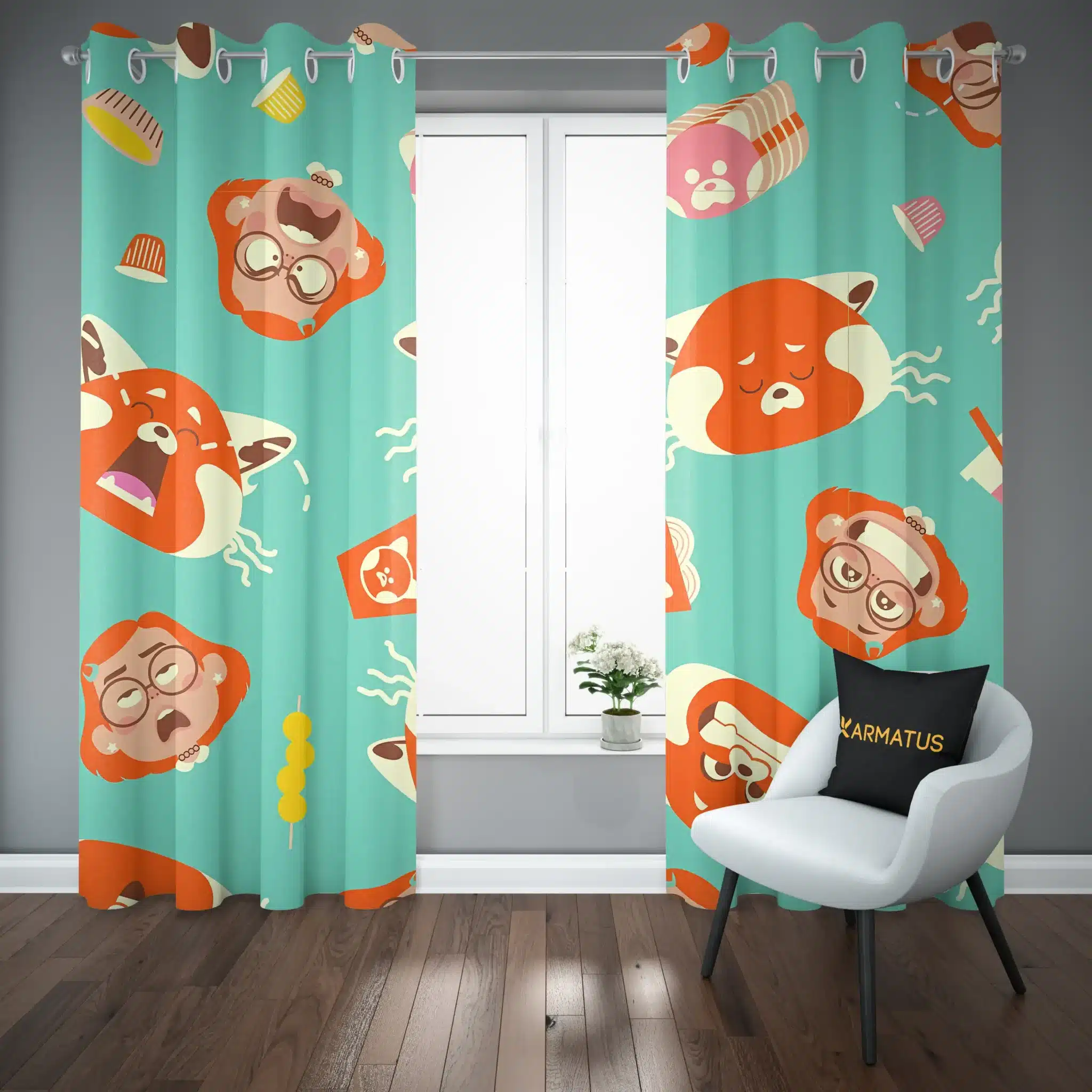 پرده پانچ طرح قرمز شدن Turning Red کد 1 3,499,000&Nbsp;تومان &Ndash; کارماتوس پرده پانچ طرح قرمز شدن Turning Red