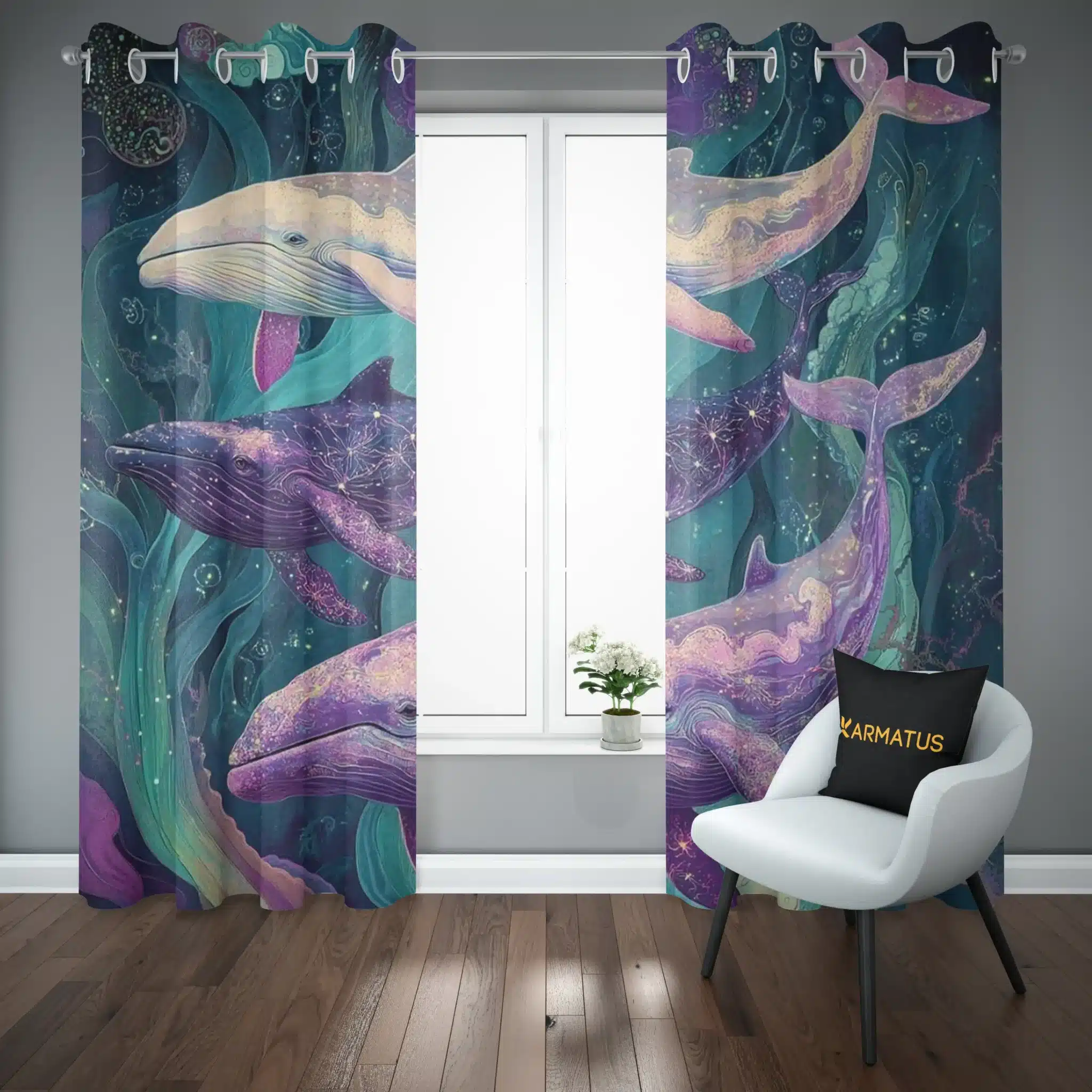 پرده پانچ طرح وال و دلفین Whale And Dolphin کد 3 3,499,000&Nbsp;تومان &Ndash; کارماتوس پرده پانچ طرح وال و دلفین Whale And Dolphin