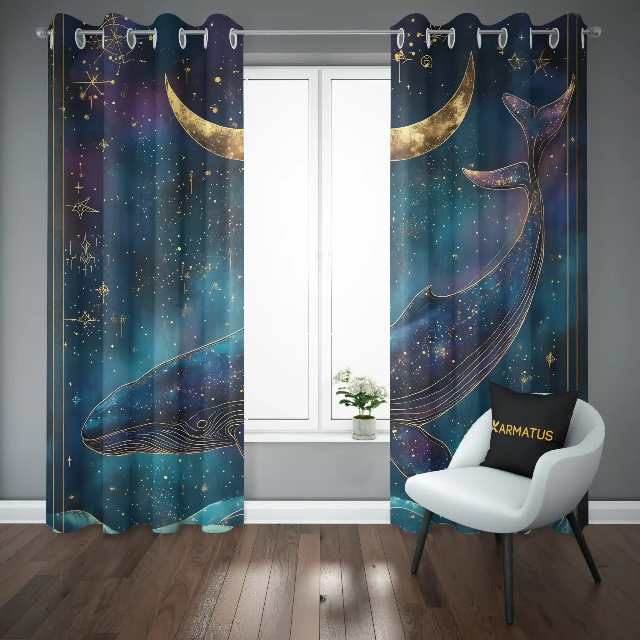 پرده پانچ طرح وال و دلفین Whale And Dolphin کد 6 3,499,000&Nbsp;تومان &Ndash; کارماتوس پرده پانچ طرح وال و دلفین Whale And Dolphin