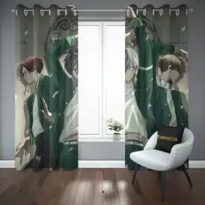 پرده پانچ طرح باد شکن Wind Breaker