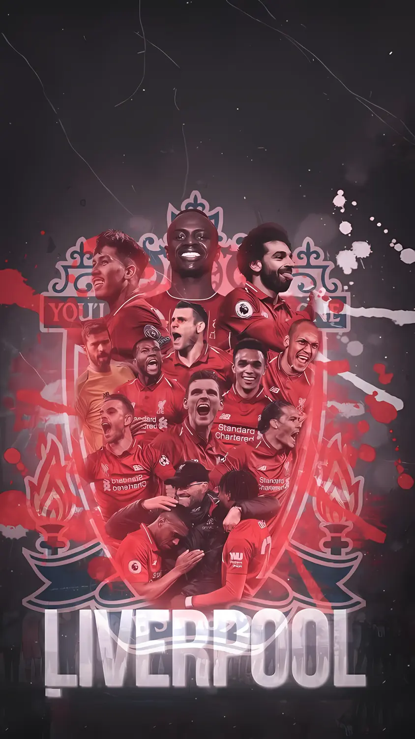 والپیپر لیورپول Liverpool قهرمانی لیگ قهرمانان با کیفیت 4K