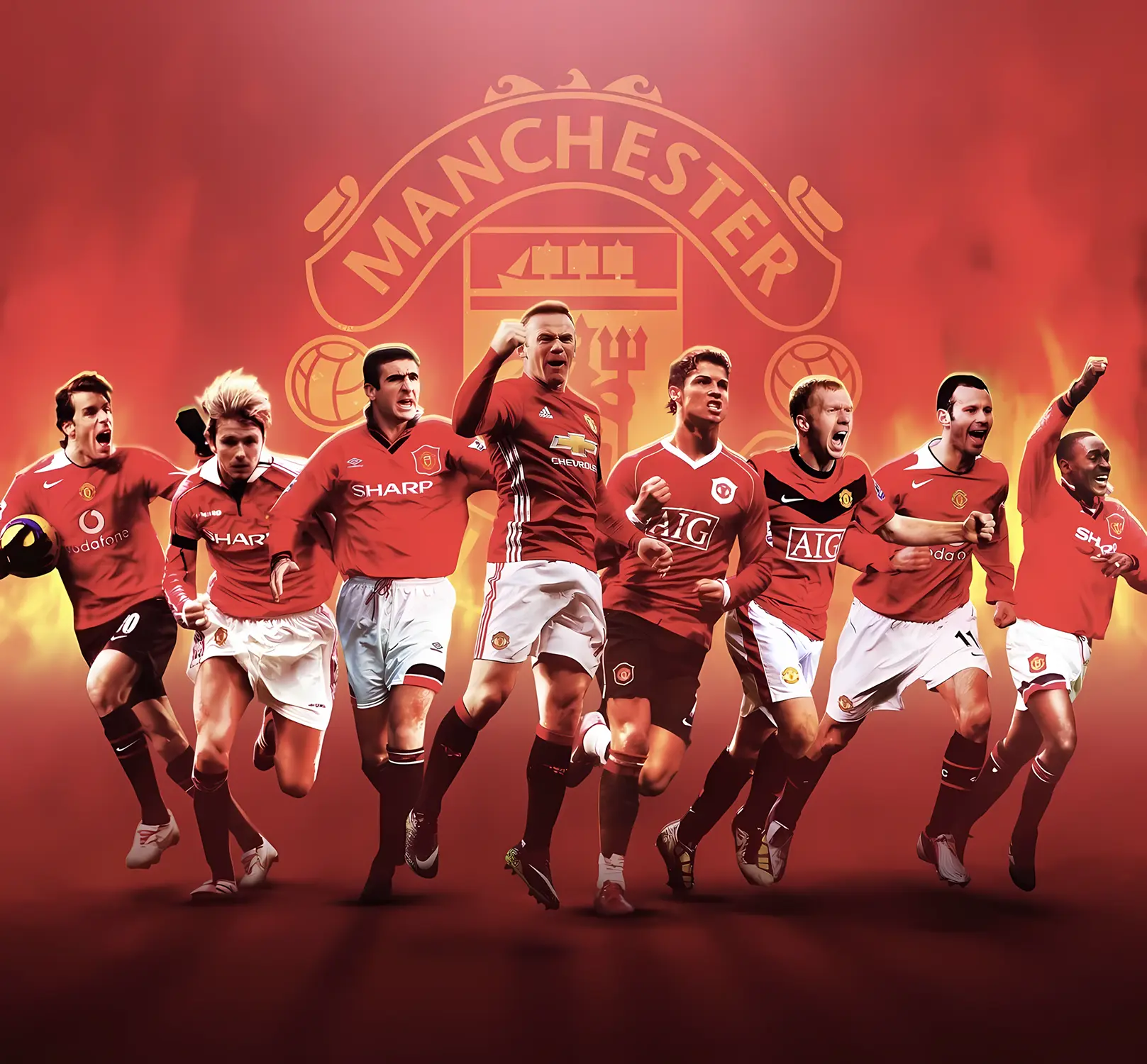 والپیپر منچستر یونایتد Manchester United با کیفیت Hd