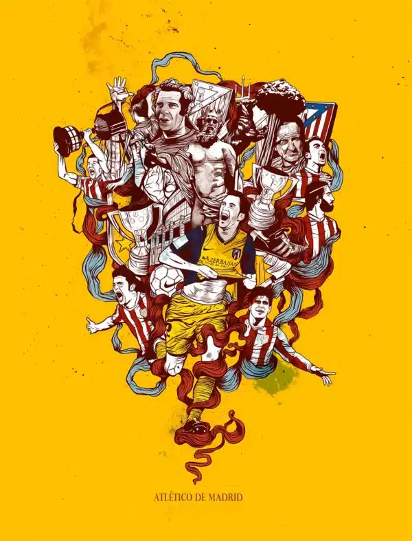 والپیپر Atletico Madrid بازیکنان فصل جاری