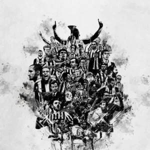 والپیپر یونتوس Juventus قهرمانی سری آ با کیفیت 4K