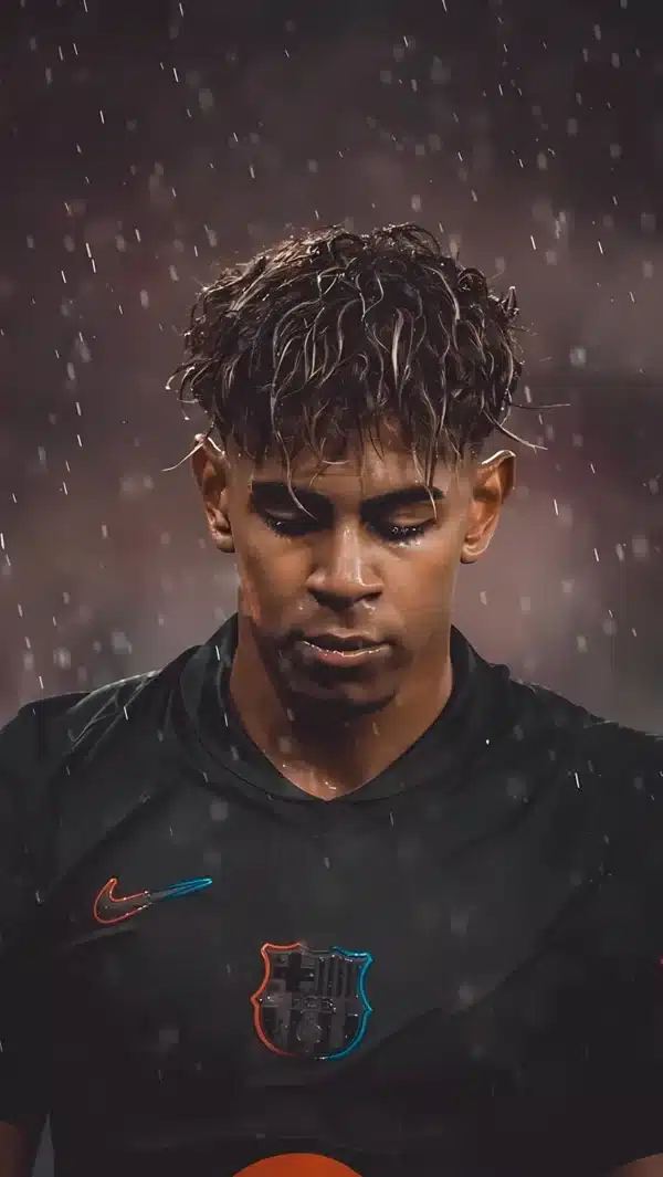 پرتره سینمایی لامین یامال - والپیپر 4K