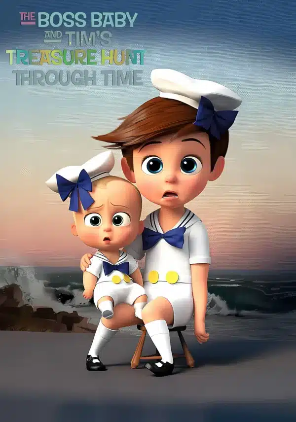 عکس دو نفره بچه رئیس و برادرش تیم