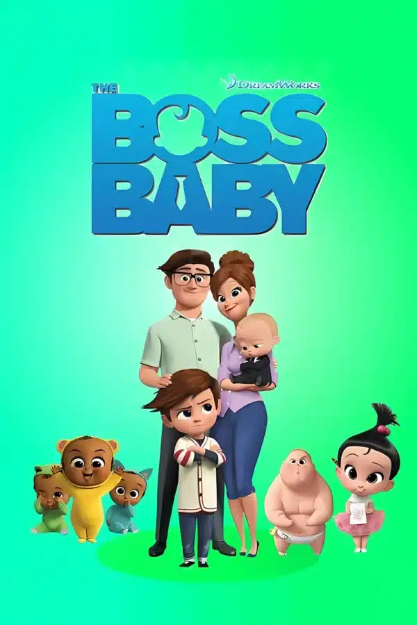 پس زمینه بچه رئیس به همراه خوانواده اش